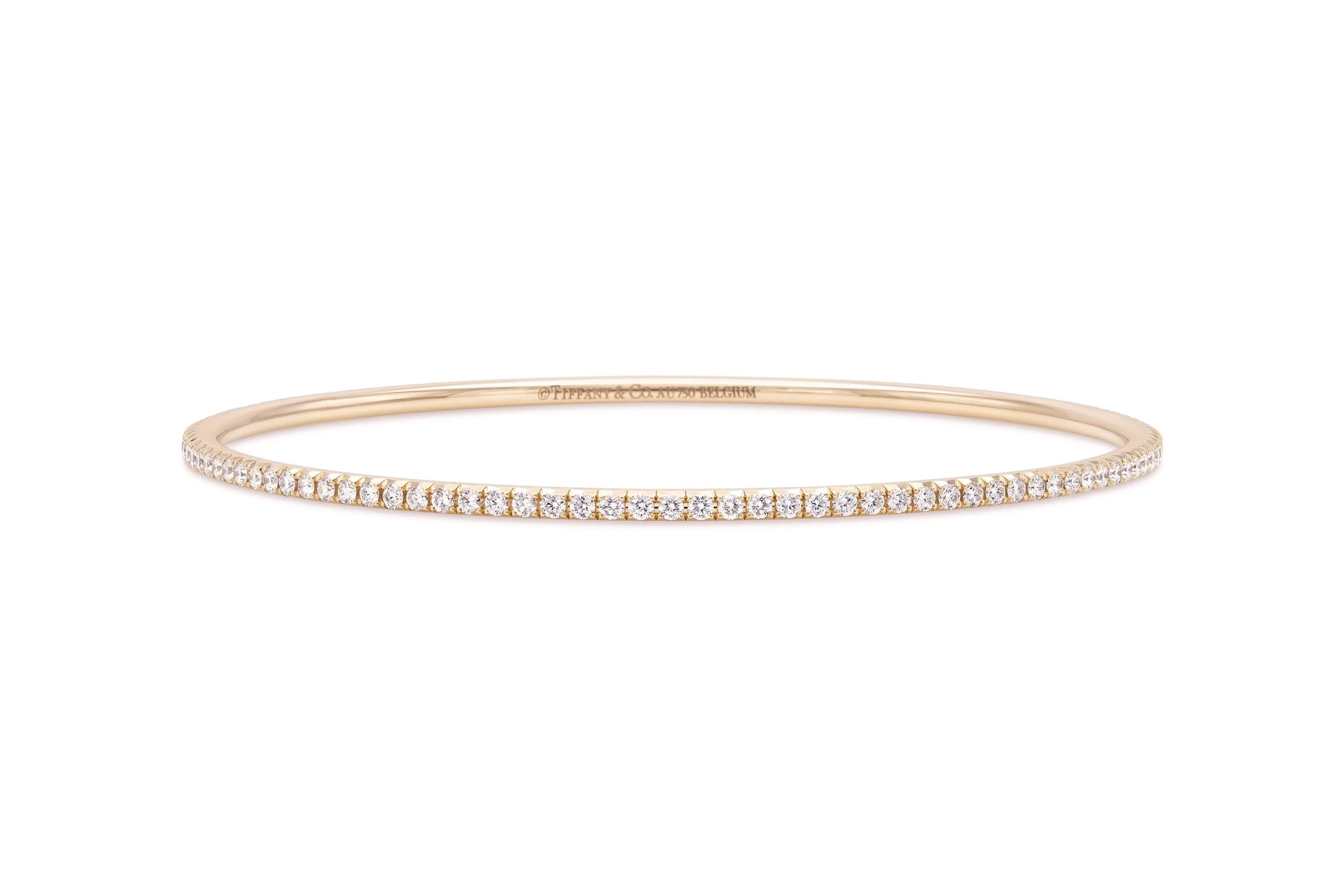 Tiffany & Co. "Metro" Rose Gold Bangle