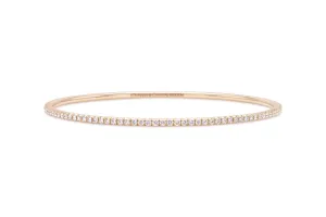 Tiffany & Co. "Metro" Rose Gold Bangle