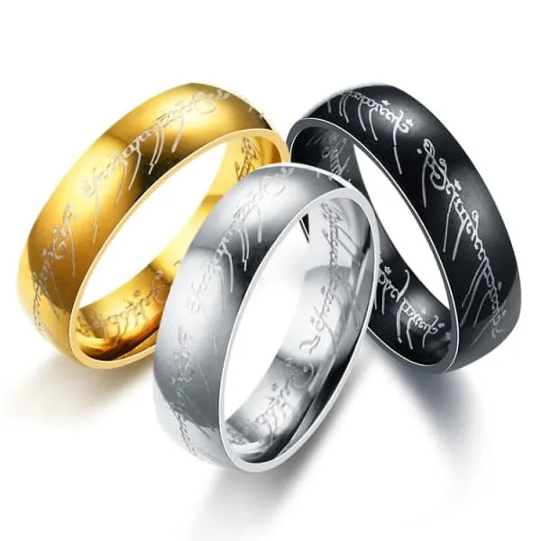 Till Death Enamel Ring