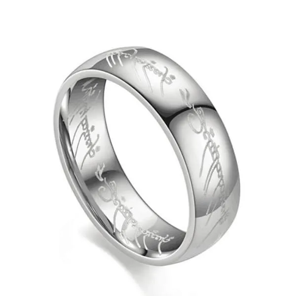 Till Death Enamel Ring