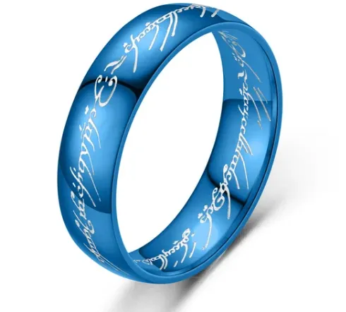 Till Death Enamel Ring