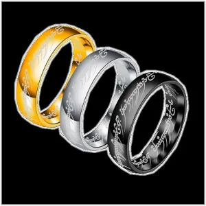 Till Death Enamel Ring
