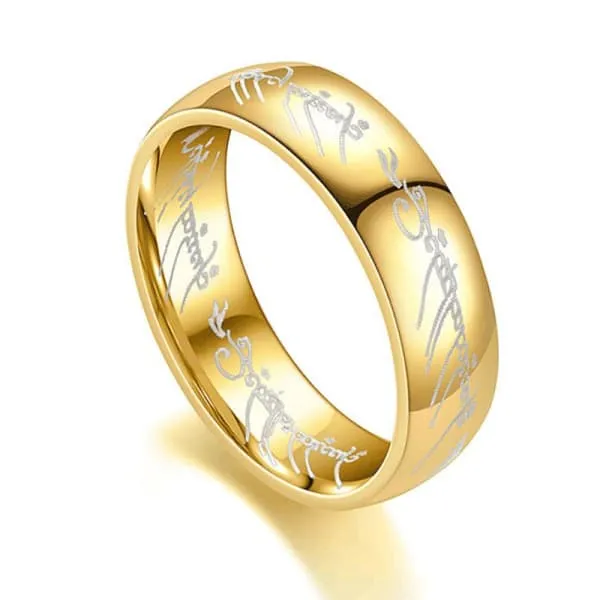 Till Death Enamel Ring