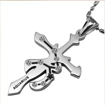 Titanium Zodiac Pendants