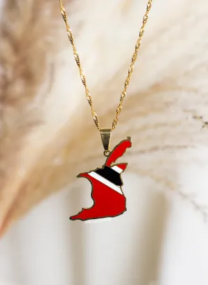 Trinidad and Tobago Colour Necklace