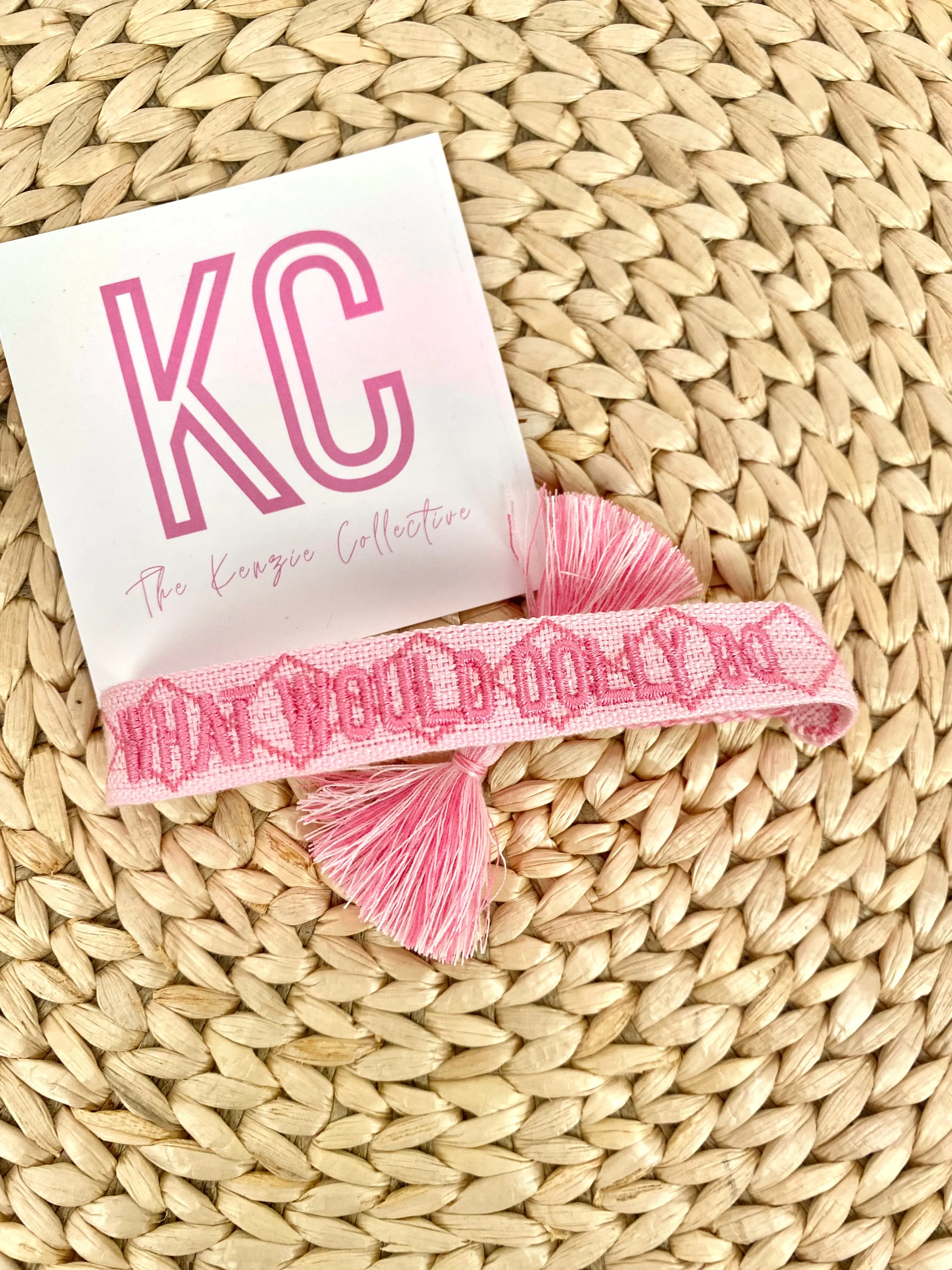 What would dolly do tassel bracelet