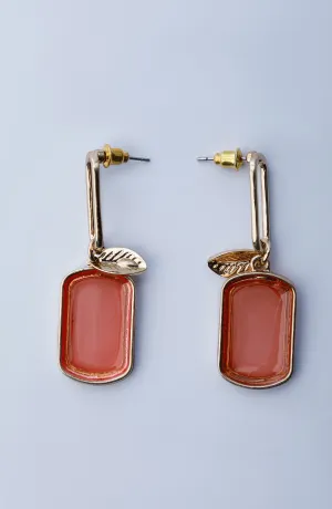 WOMEN EARRINGS - ORANGE (WAJE23W-1003)