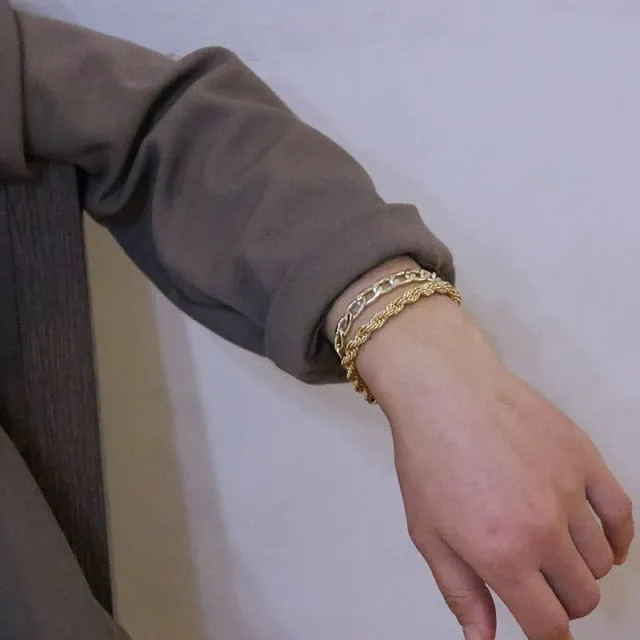 Women's Cuban Chain Bracelets