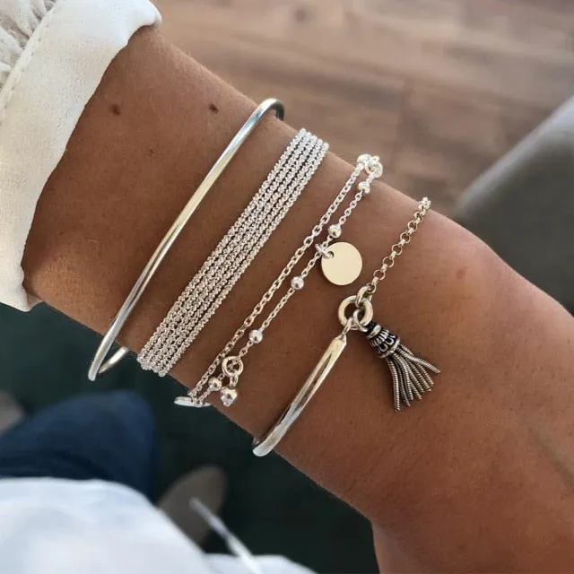 Women's Cuban Chain Bracelets