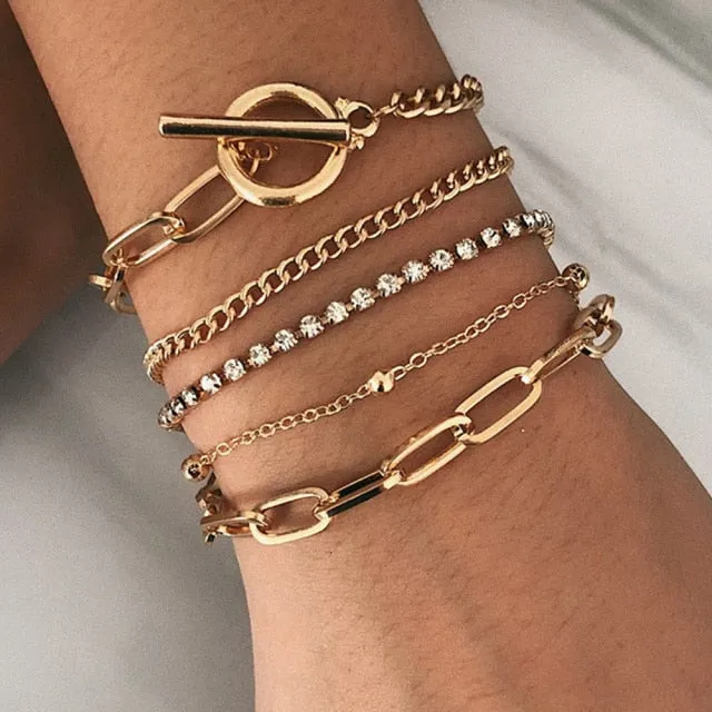 Women's Cuban Chain Bracelets